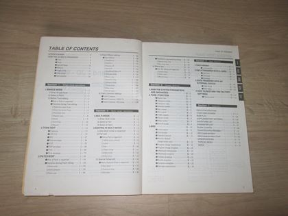 Roland-JD-800 Original Manuals  1991-Rare